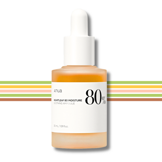 Anua - Heartleaf 80% Soothing Ampoule - Sérum apaisant - 30ml